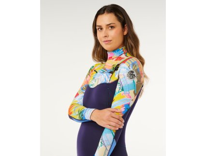 Neopreno Rip Curl Dawn Patrol Pro 3/2 mm Chest Zip Mujer