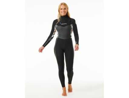Neopreno Rip Curl Dawn Patrol 4/3 mm Chest Zip Mujer