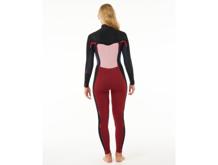 Neopreno Rip Curl Dawn Patrol 4/3 mm Chest Zip Mujer