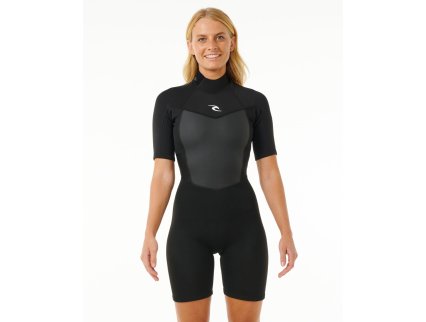 Neopreno Rip Curl Omega Short Sleeve Springsuit Mujer