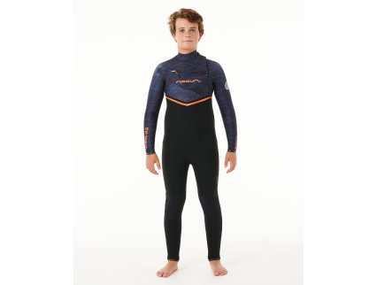 Neopreno Rip Curl Flashbomb 4/3 mm Chest Zip Junior