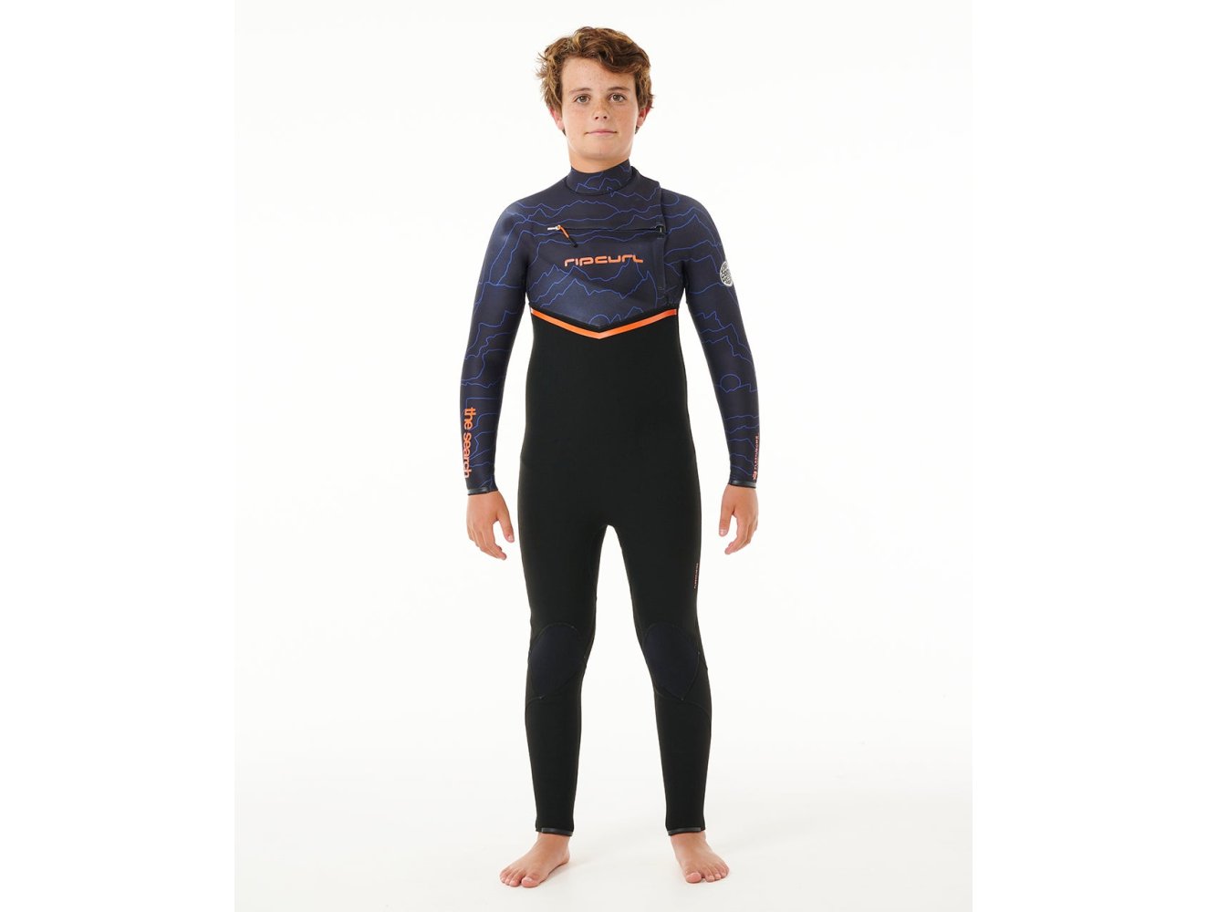 Neopreno Rip Curl Flashbomb 4/3 mm Chest Zip Junior