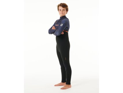 Neopreno Rip Curl Flashbomb 4/3 mm Chest Zip Junior