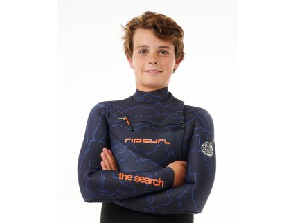 Neopreno Rip Curl Flashbomb 4/3 mm Chest Zip Junior