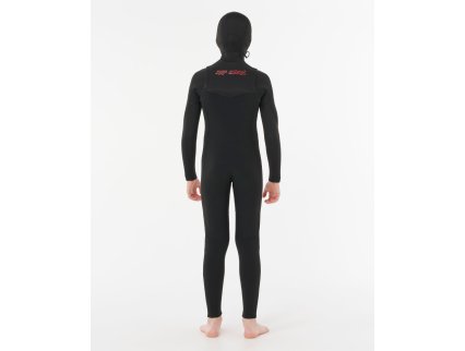 Neopreno Rip Curl Dawn Patrol 5/4 mm Chest Zip Capucha Junior