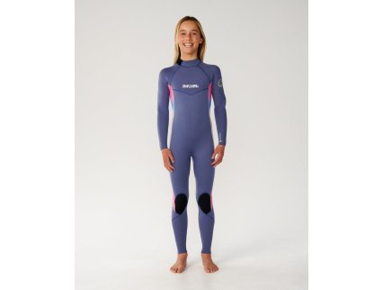 Neopreno Rip Curl Dawn Patrol 3/2 mm Back Zip Junior