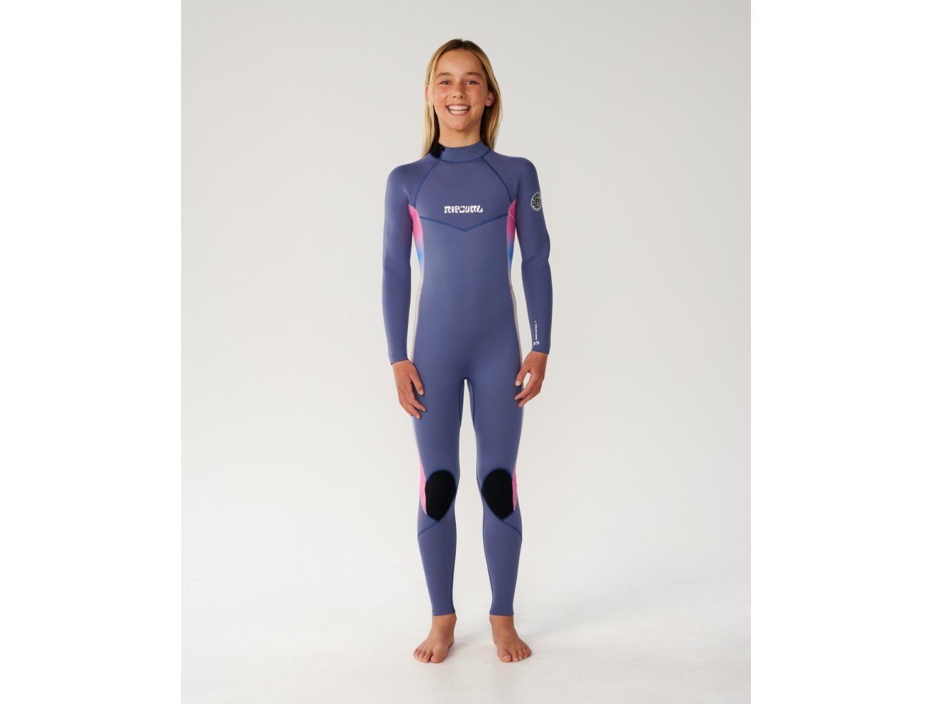 Neopreno Rip Curl Dawn Patrol 3/2 mm Back Zip Junior
