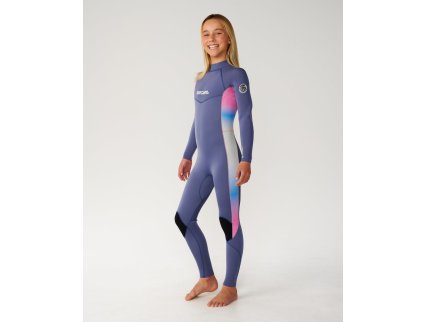 Neopreno Rip Curl Dawn Patrol 3/2 mm Back Zip Junior