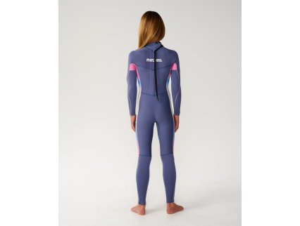Neopreno Rip Curl Dawn Patrol 3/2 mm Back Zip Junior