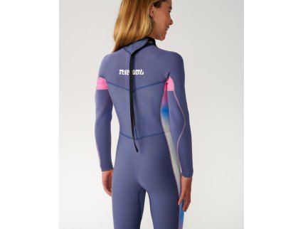 Neopreno Rip Curl Dawn Patrol 3/2 mm Back Zip Junior