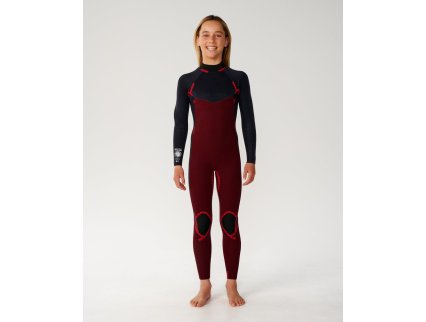 Neopreno Rip Curl Dawn Patrol 3/2 mm Back Zip Junior