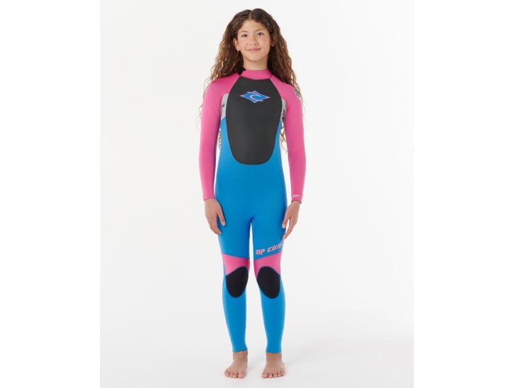 Neopreno Rip Curl Omega 4/3 mm Back Zip Junior