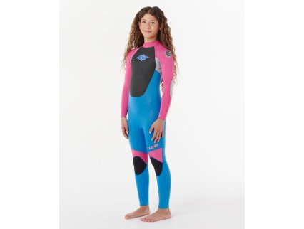 Neopreno Rip Curl Omega 4/3 mm Back Zip Junior
