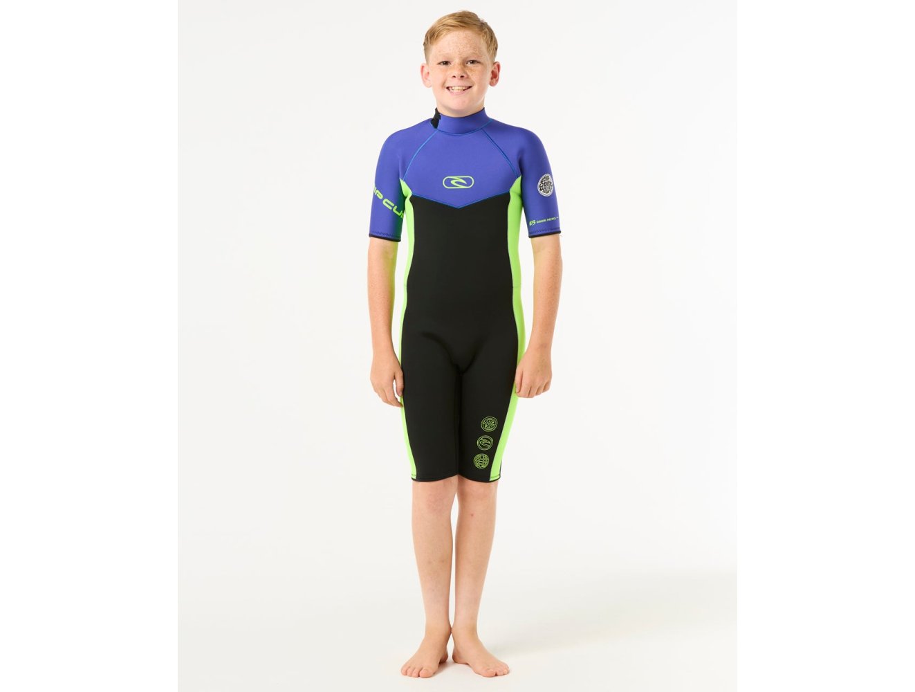 Neopreno Rip Curl Dawn Patrol 2mm Short Sleeve Junior Niño