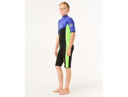 Neopreno Rip Curl Dawn Patrol 2mm Short Sleeve Junior Niño