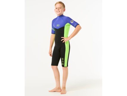 Neopreno Rip Curl Dawn Patrol 2mm Short Sleeve Junior Niño