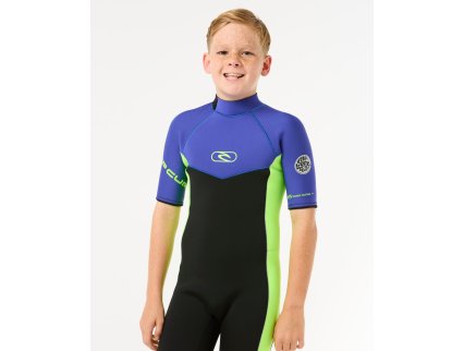 Neopreno Rip Curl Dawn Patrol 2mm Short Sleeve Junior Niño