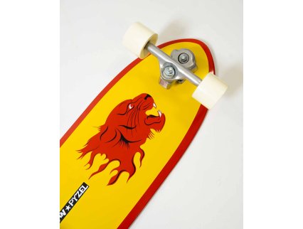 Surfskate YOW Red Tiger 32.6" Pyzel x YOW Completo