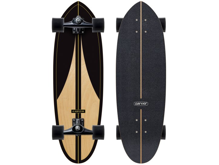 Surfskate Carver Black Label 32.5" CX Completo