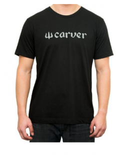 Carver TS camiseta Logo Negro