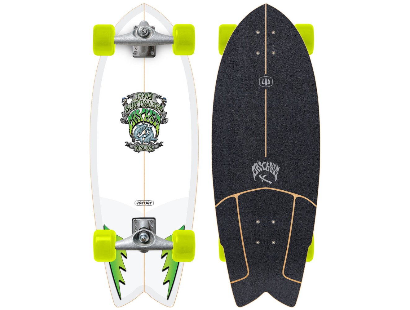 Surfskate Carver Lost Pisces 29" CX Completo