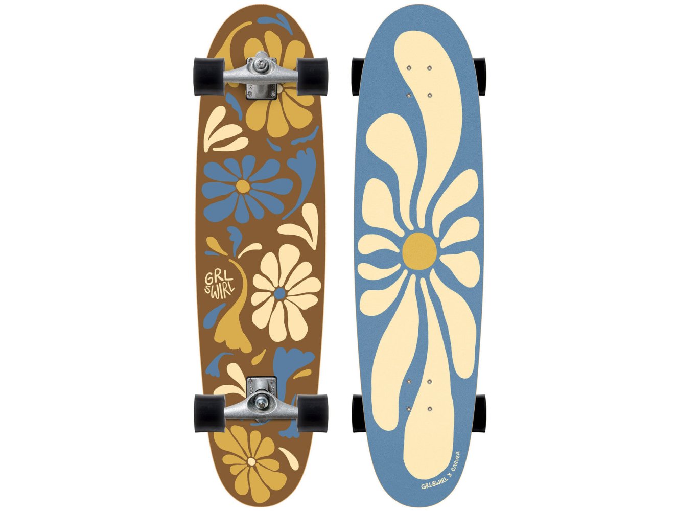 Surfskate Carver Grlswirl Longswirl 38" CX Completo