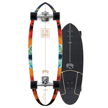 Carver Lost Retro Tripper CX 2024 con estampado tie-dye