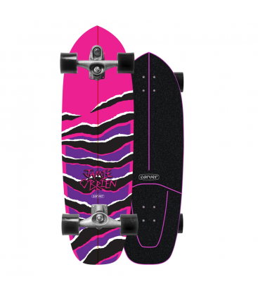 Carver JOB Pink Tiger 33.5" C7, gr&aacute;fica de tigre en rosa y morado
