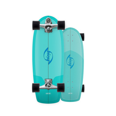 Carver Bing Puck C7 2023 en color menta, vista superior e inferior