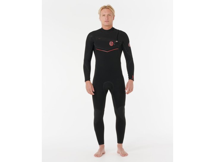 Neopreno Rip Curl Flashbomb Fusion 4/3 mm con cierre pectoral Chest Zip