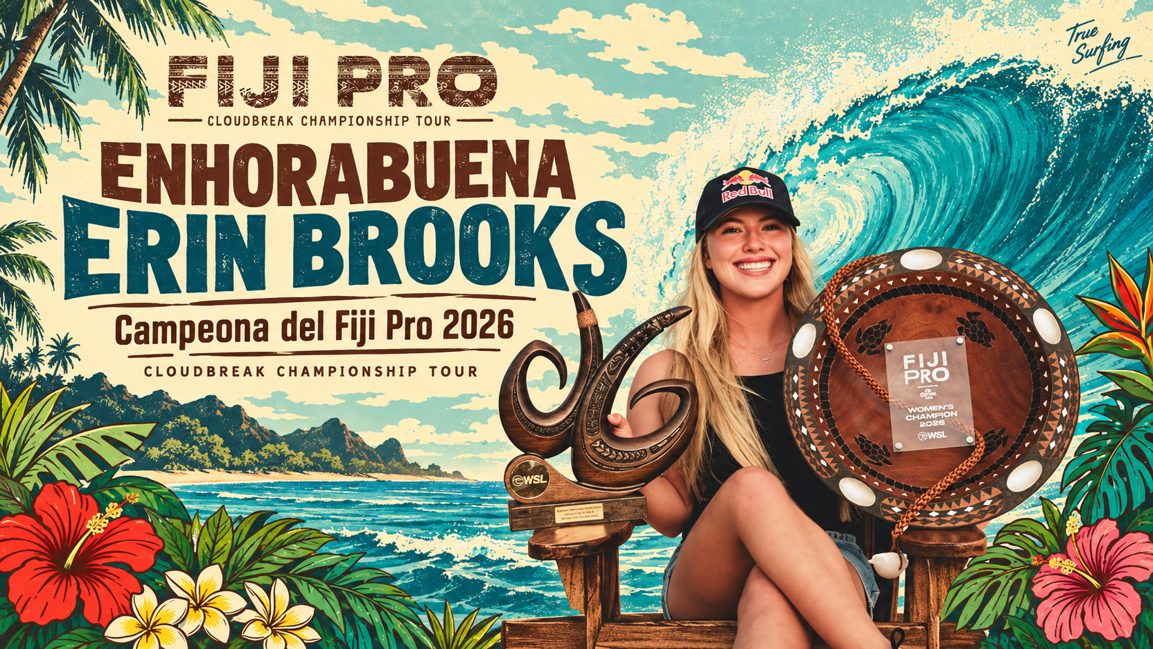 Enhorabuena Erin Brooks