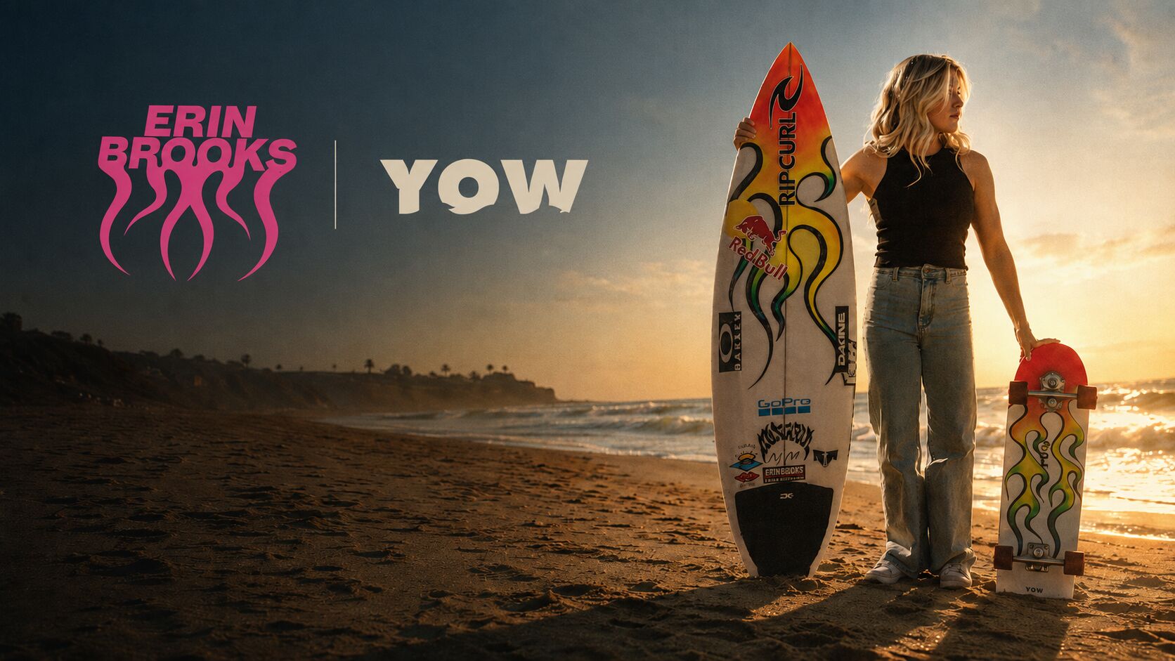 YOW Surfskate x Erin Brooks
