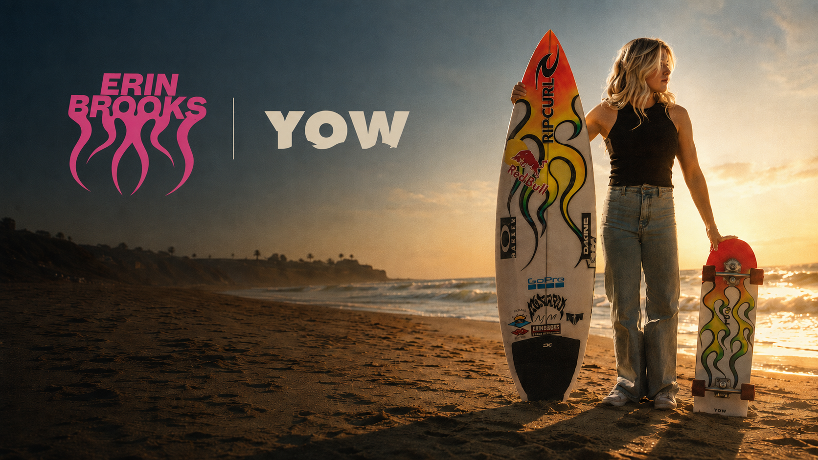 YOW Surfskate x Erin Brooks